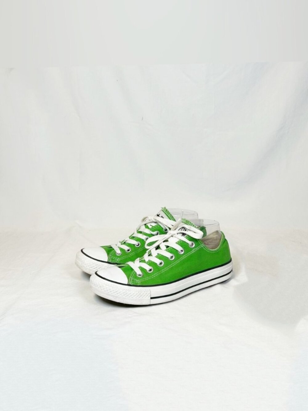 Converse All Star Green Canvas Low Top Chuck Taylor Sneakers~M-6/W-8~